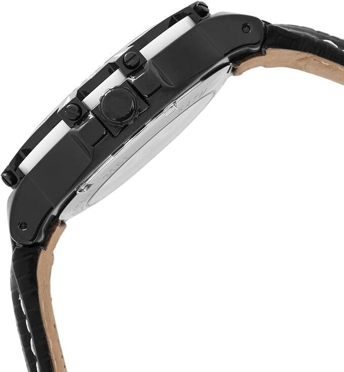 Burgmeister Herren Skeleton AutomatiBurgmeisterk Uhr mit Leder Armband BM235-602