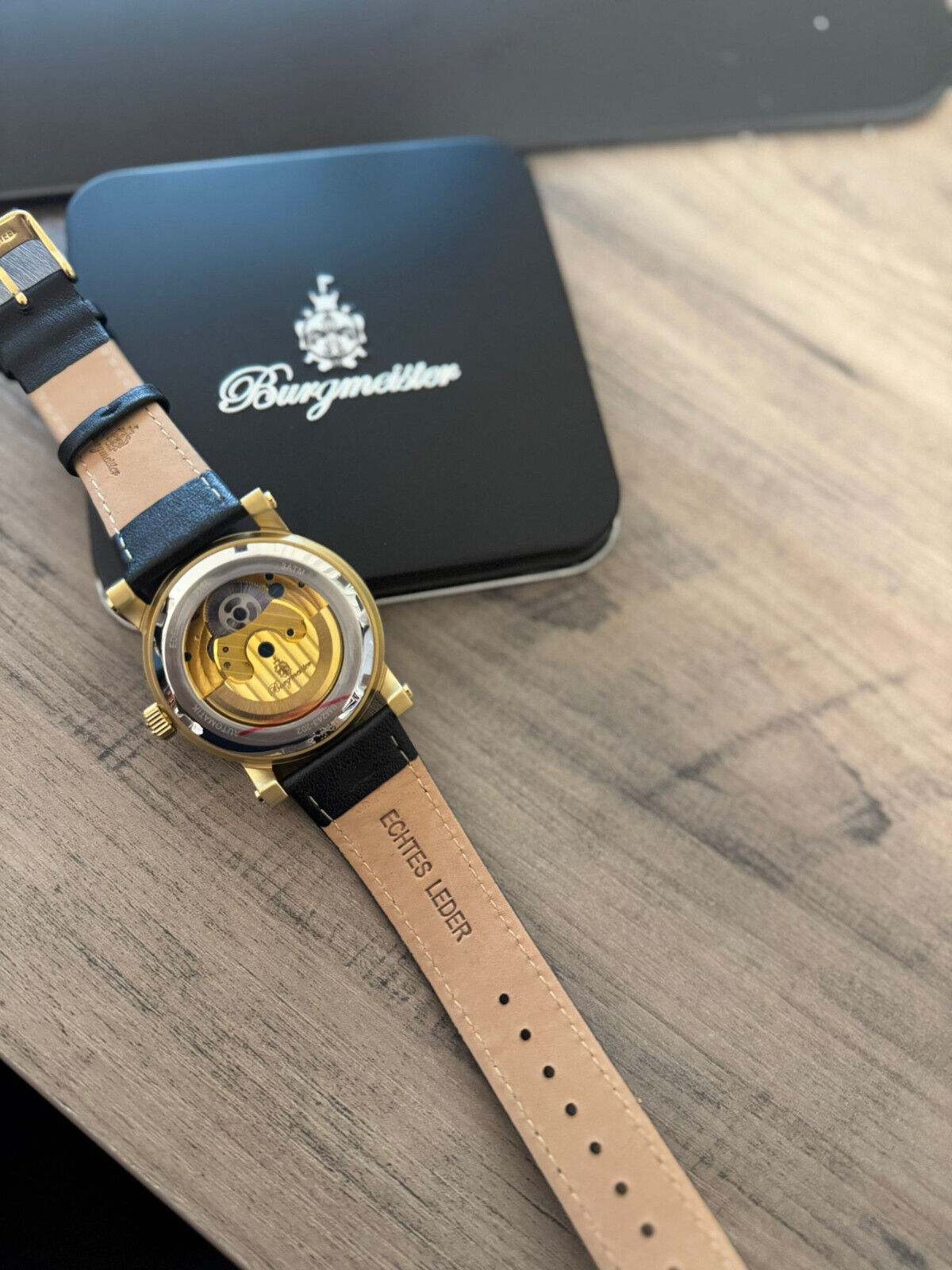 Automatik Uhr Burgmeister BM-243-202 NEU inkl. Verpackung, Elegante Herren Uhr