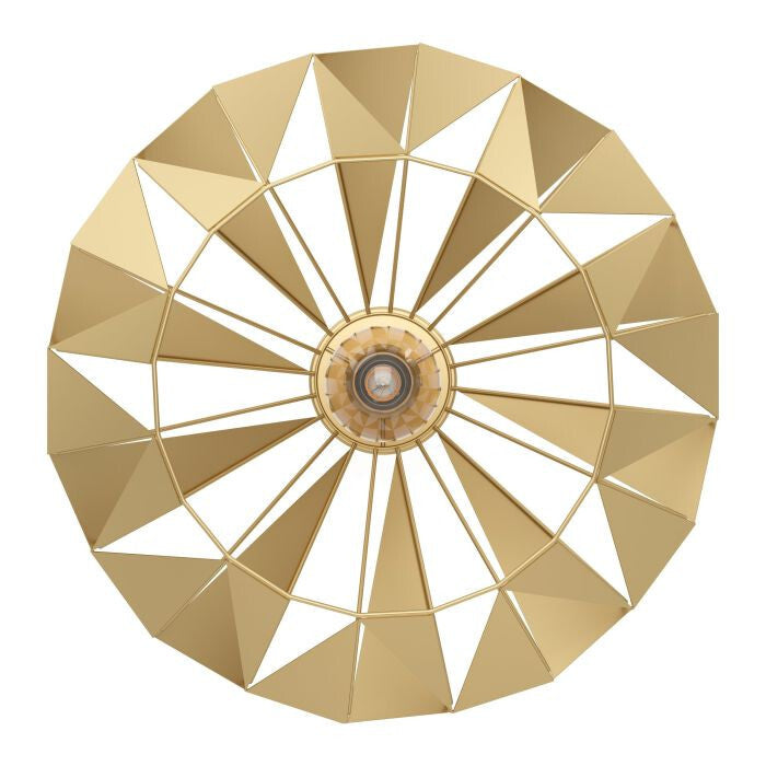 Eglo Deckenleuchte Carlton gold Ø 47 cm E27  Deckenlampen & Kronleuchter, NEU