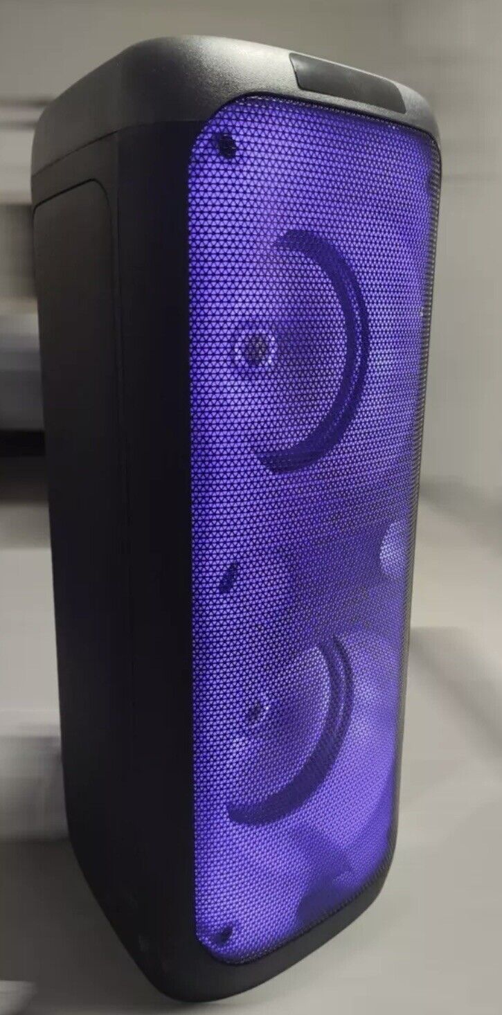 INTEMPO WDS580 Bluetooth Karaoke Lautsprecher LED Party Boom Box + Mikrofon Akku
