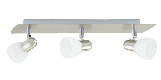EGLO Balkenspot Spot Balken Enea 3flm. B70xL500mm,max.3x40W E14 ex, Deckenlampe