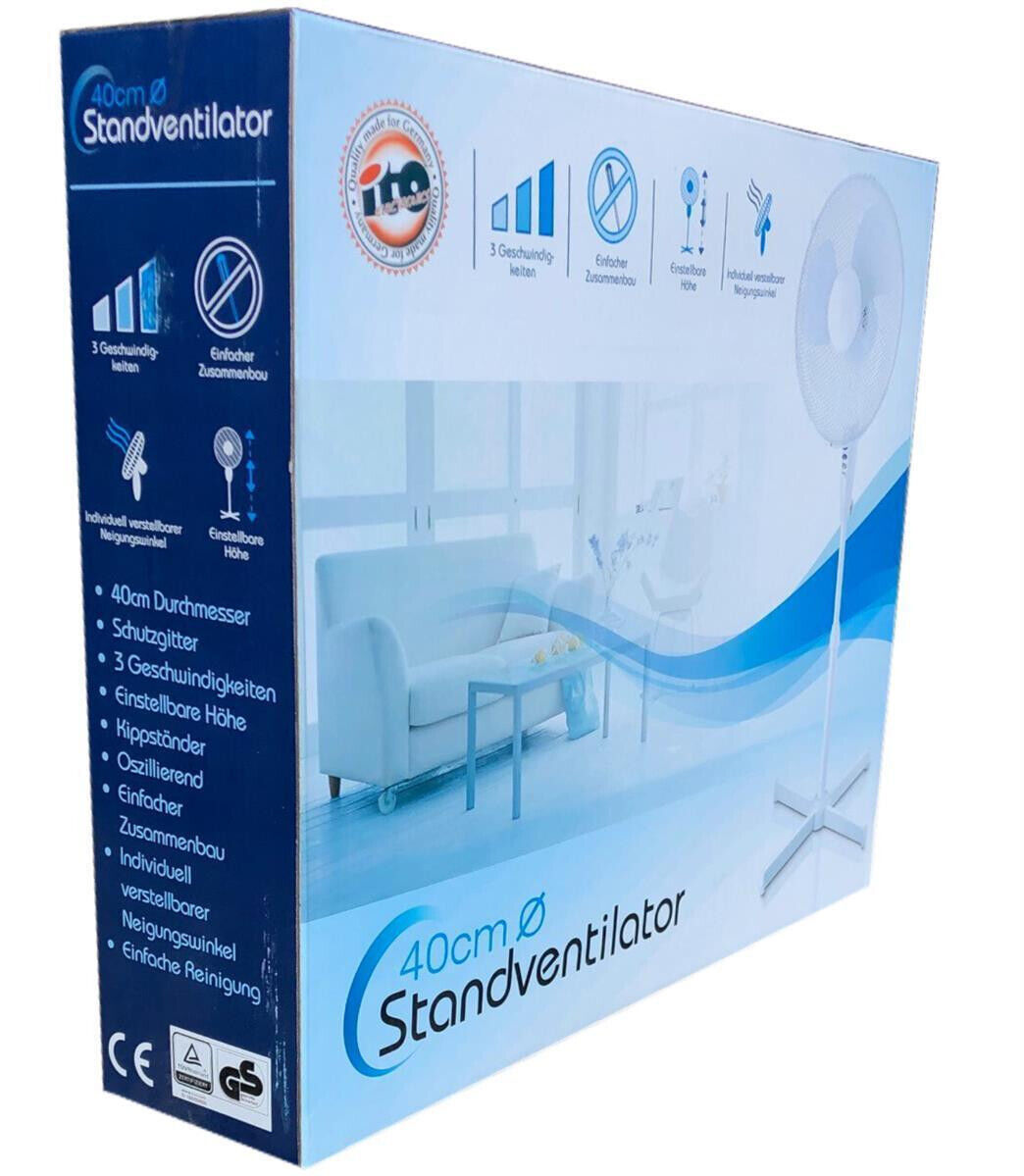 Standventilator ito   3 Geschwindkeiten oszillierend verstellbare Höhe neigbar