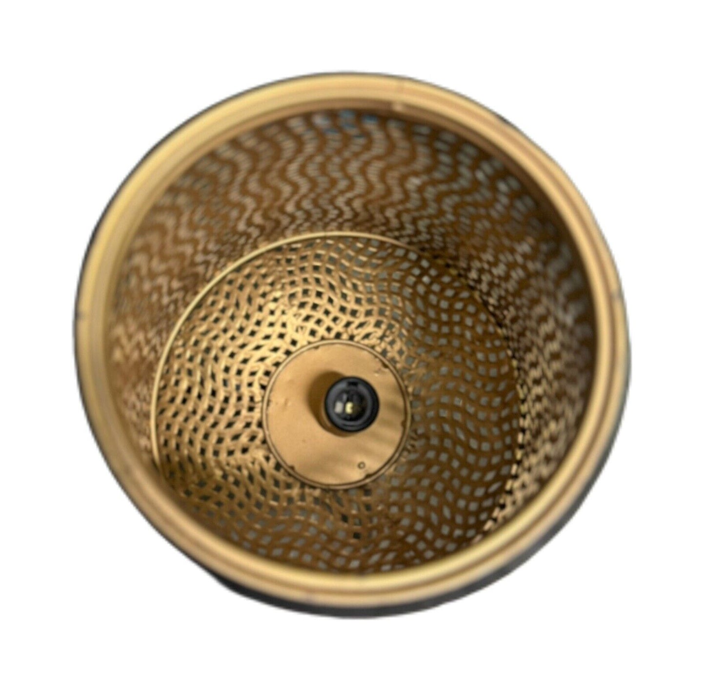 3 Bein Stehlampe, Aus Metall, Design, Bronze, H 80cm -B 24cm, Modisch, Schick