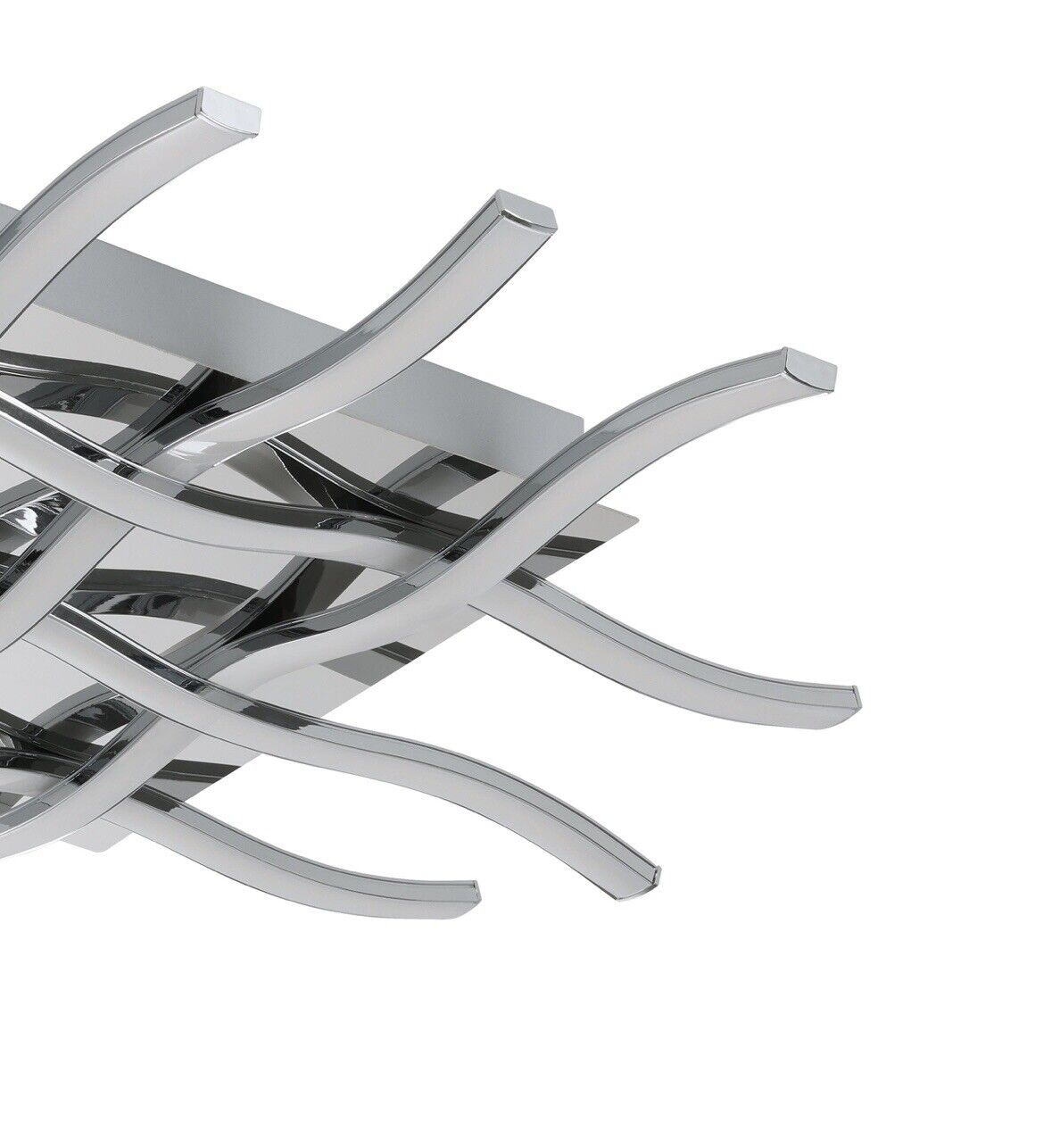 Eglo 95569 LED Deckenleuchte LASANA 6-flammig silber chrom EEK:E (Spektrum A-G)