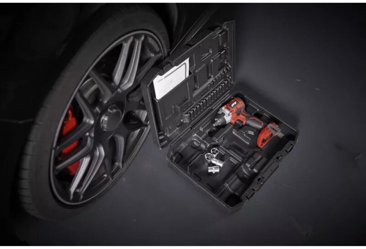 Formula 1 Akku Schlagschrauber 20V mit 300Nm Drehmoment, 12,7 mm (1/2 Zoll) Vier