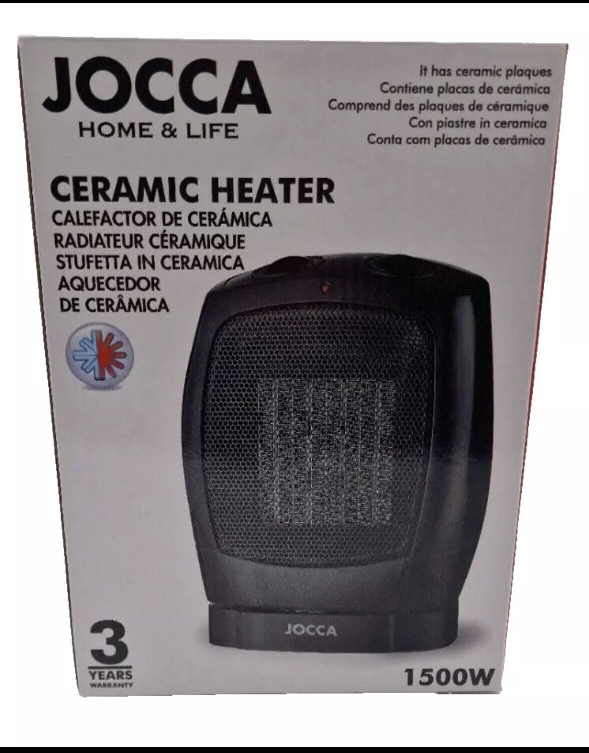 Jocca Ceramic Heater Heizung Lüfter Wärmer 