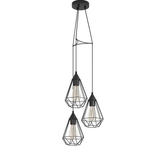Eglo Decken Pendel Hänge Leuchte Lampe TARBES Stahl kupferfarben E27 31 cm