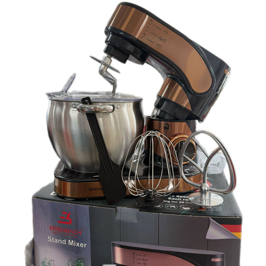 EISENBACH 10L Küchenmaschine 2500W 12 Stufen Profi Standmixer Schwarz