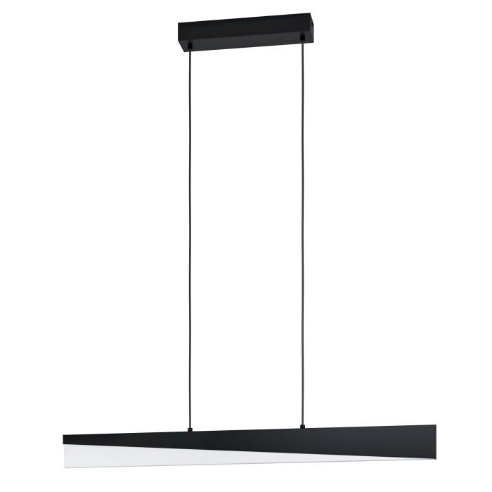 Eglo 99562 ISIDRO LED Hängeleuchte 27W 795x60mm Schwarz Satiniert warmweiss dimm