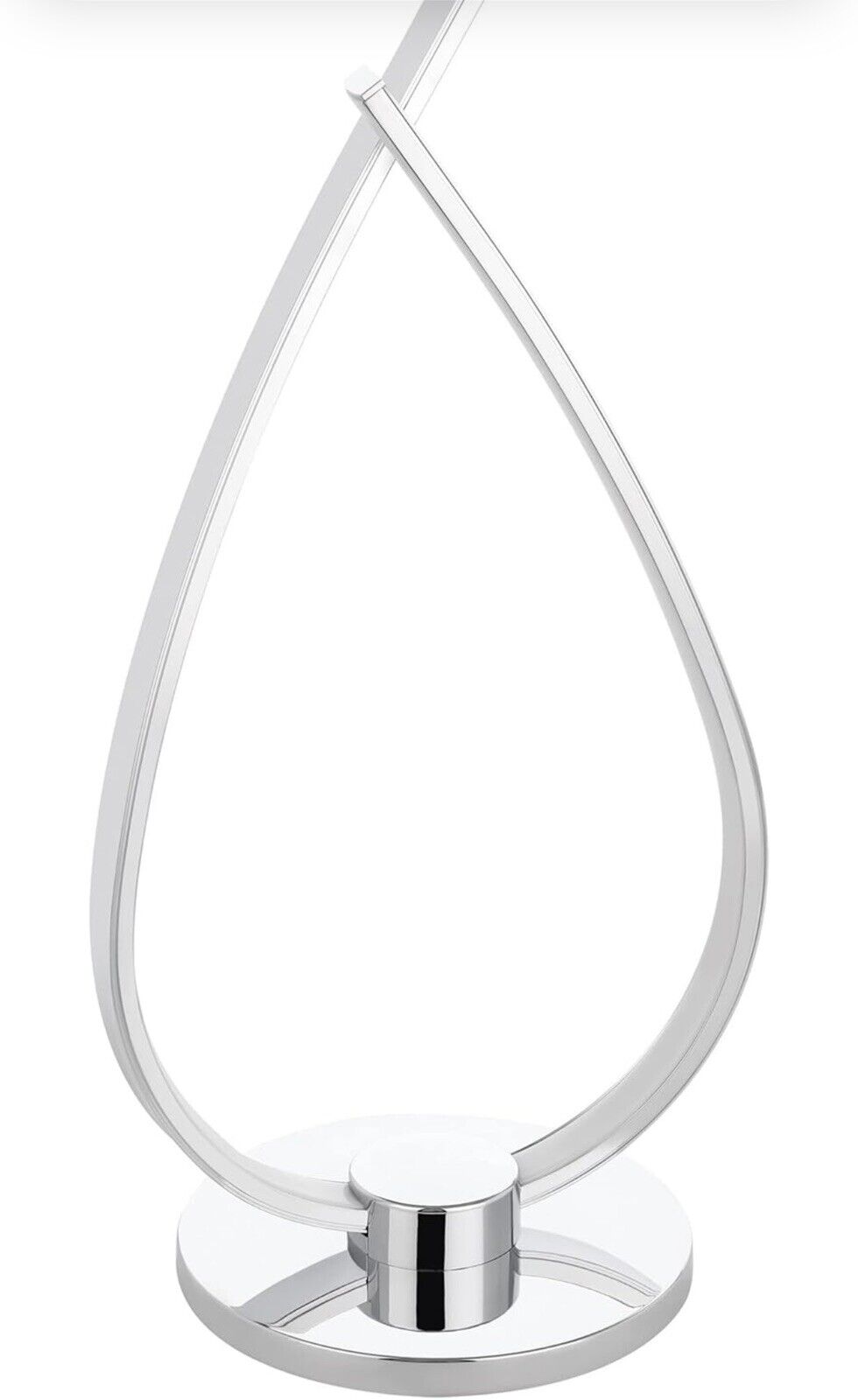 Eglo LED Tischleuchte Roncade chrom 33,5 x 19,5 cm warmweiß  Tischleuchte