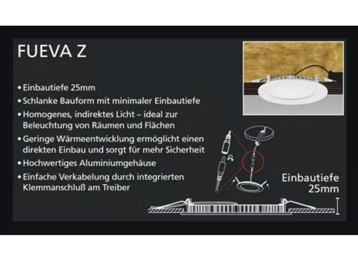 LED Smart Light Einbauspot dimmbar IP44 10,8 W 1250 lm CCT Ø 16,6/15,5 cm nickel