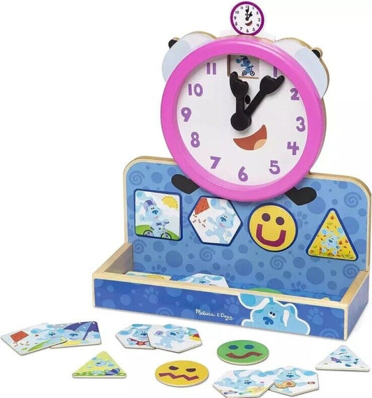 Melissa & Doug 33014, Tickety Tock, magnetische Uhr aus Holz, NEU OVP Spielzeug