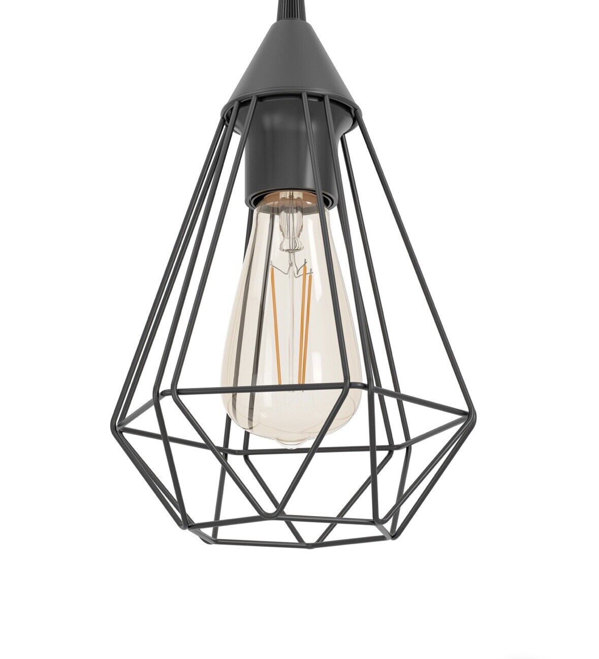 Eglo Decken Pendel Hänge Leuchte Lampe TARBES Stahl kupferfarben E27 31 cm