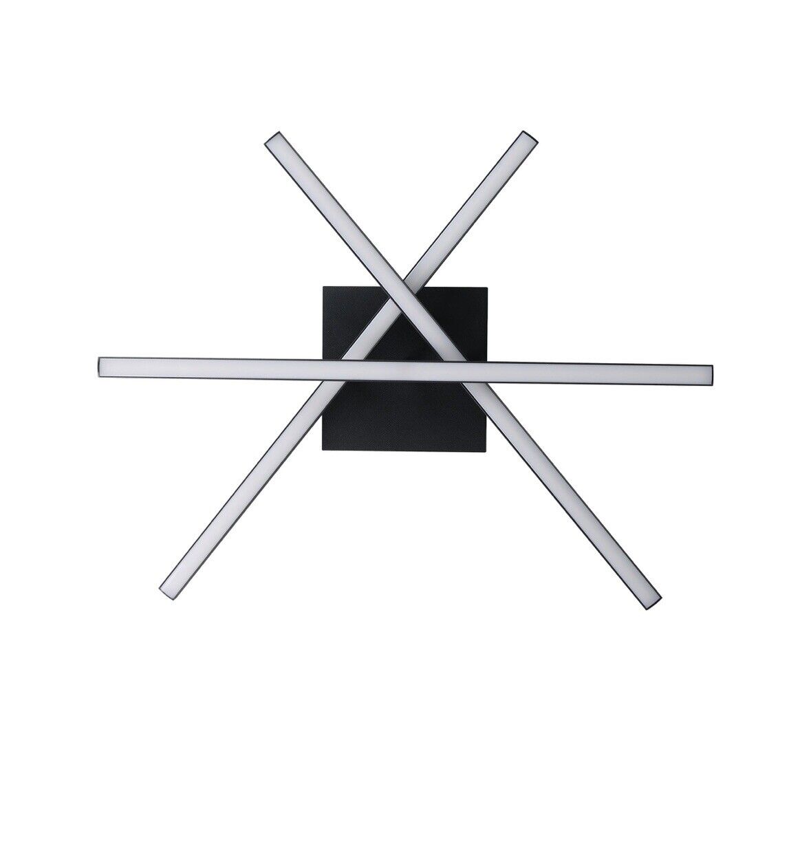 Eglo 99315 LASANA 3 LED 3-fach Deckenleuchte 3x3,5W 500x145mm Schwarz Weiss warm