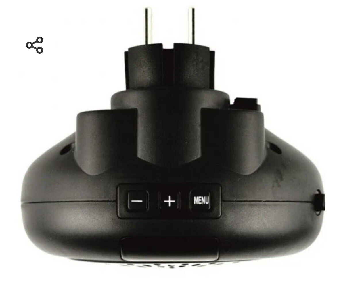 Jocca 1477 Mini-Akku-Heizung 600 W Heizung Wärmer Mit Fernbedienung Heizer Warm
