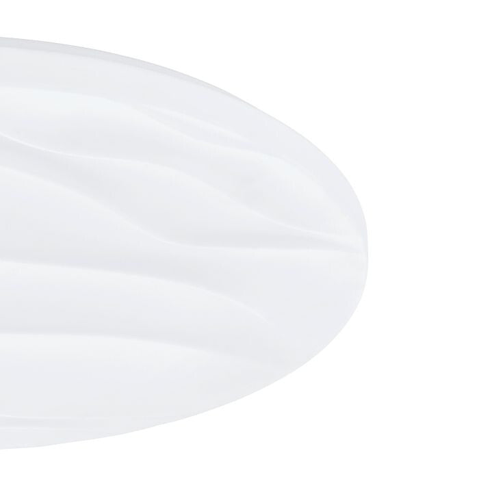 Eglo LED Deckenleuchte Benariba weiß Ø 44 cm  Deckenlampen & Kronleuchter