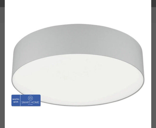 LED Smart Light Deckenleuchte 35W 3500 lm CCT + RGB Ø 57 cm weiß - Kompatibel mi