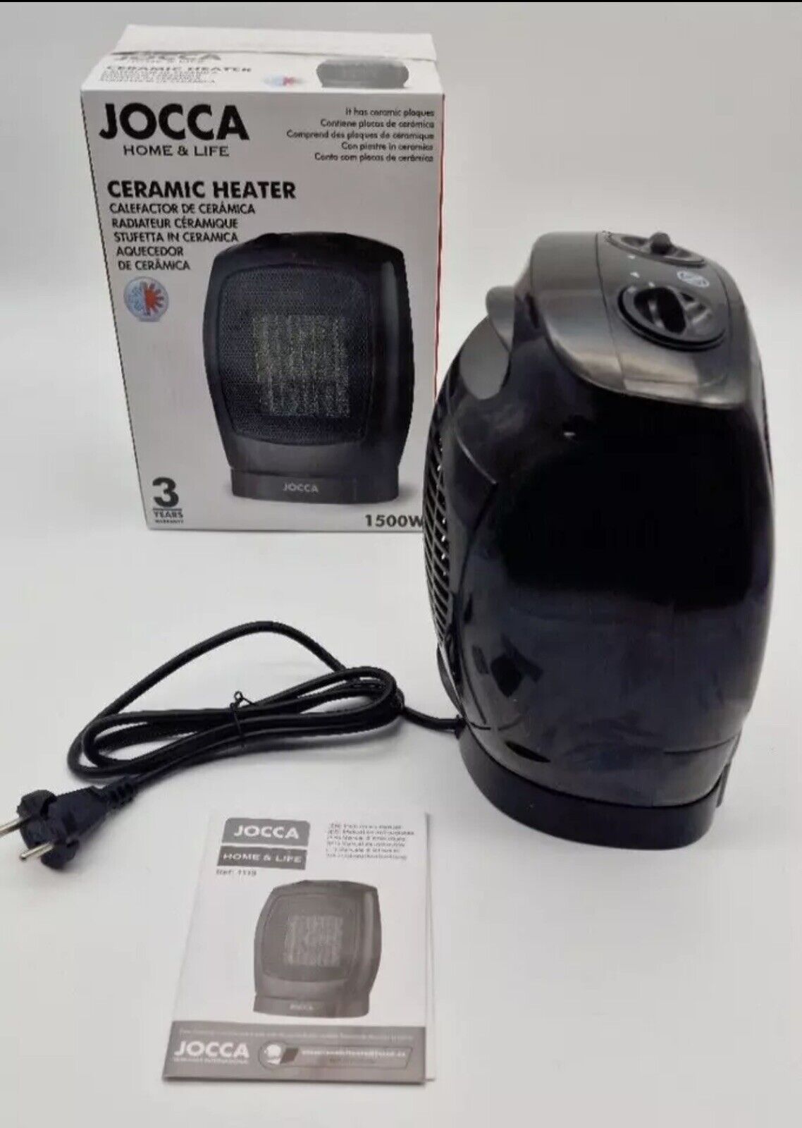 Jocca Ceramic Heater Heizung Lüfter Wärmer 