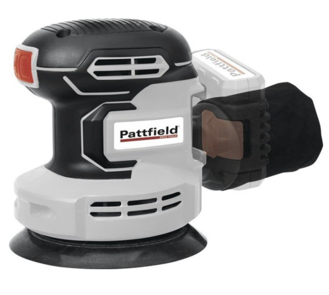 Pattfield Akku-Rotationsschleifer und Polierer Schleifen Holz Kunstoff Metall