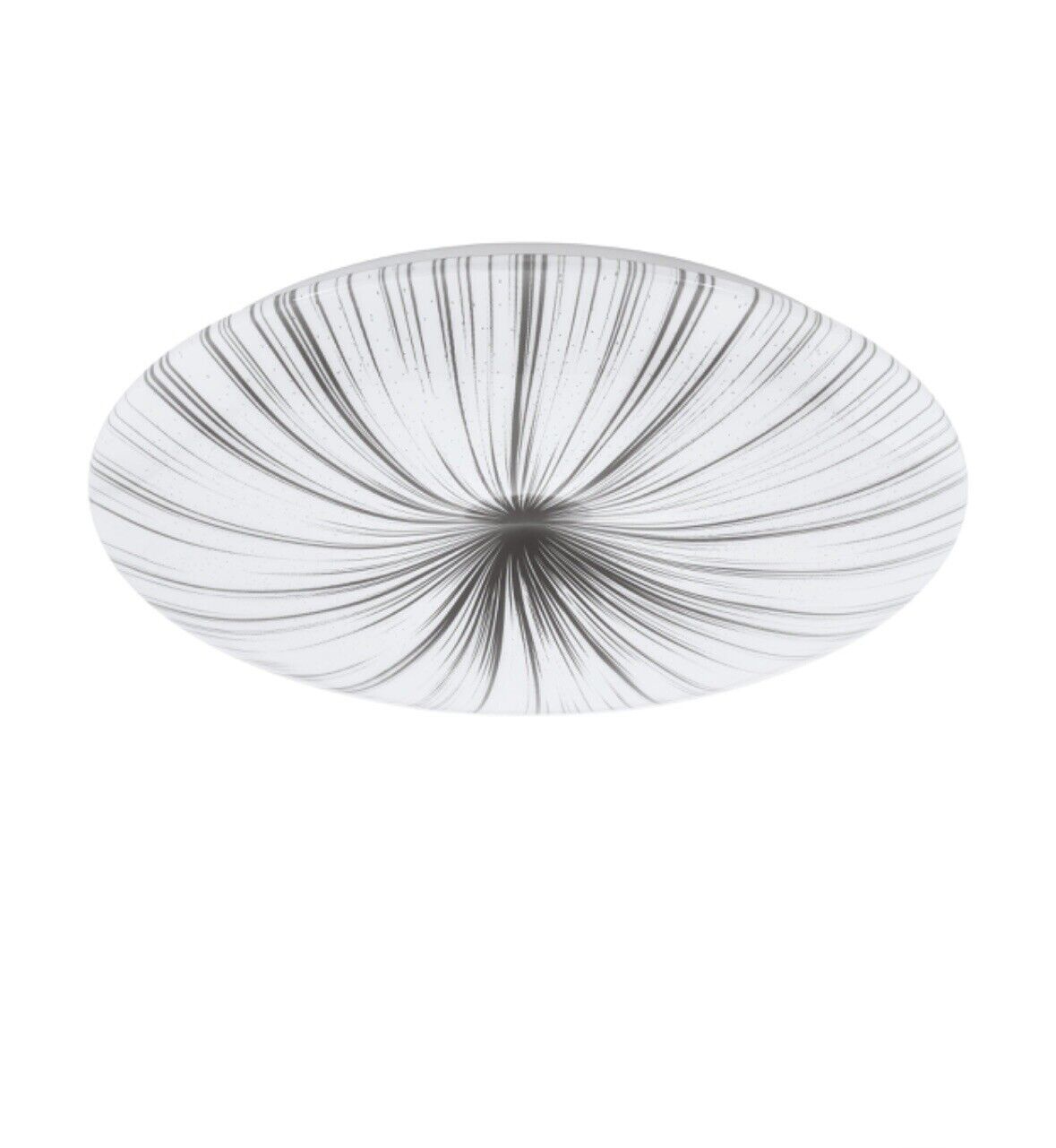 EGLO LED Deckenleuchte Nieves, Ø 51 cm, Kristalleffekt