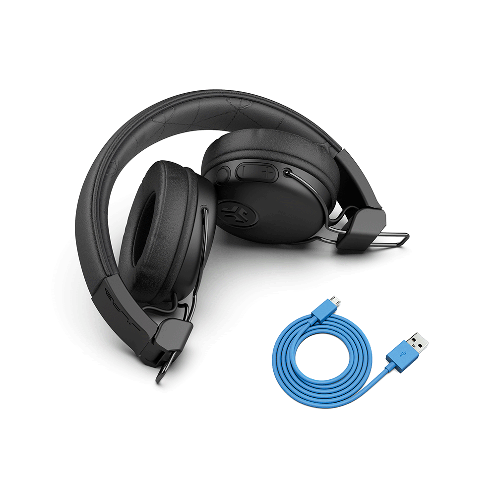 JLab Studio Wireless Kopfhörer, Bluetooth 30+ Stunden Akku / EQ3-Sound, On-Ear
