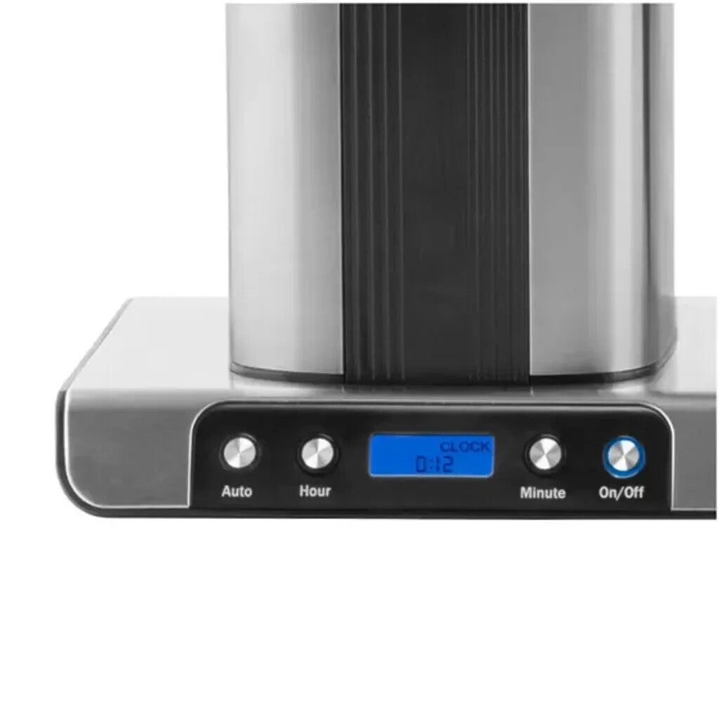Inventum KZ813D - Kaffeemaschine bis zu 10 Tassen LCD Display Schwarz/Edelstahl