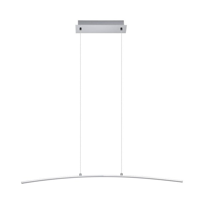EGLO LED Pendel Hänge Leuchte Lampe LASANA Metall weiß chromfarben 90x100cm NEU