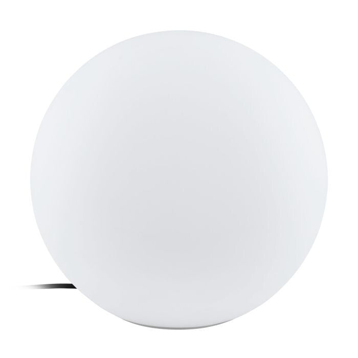 Eglo 98102 MONTEROLO E27 Außen-Stehleuchte Ø390mm Weiss IP65, Kugellampe, NEU