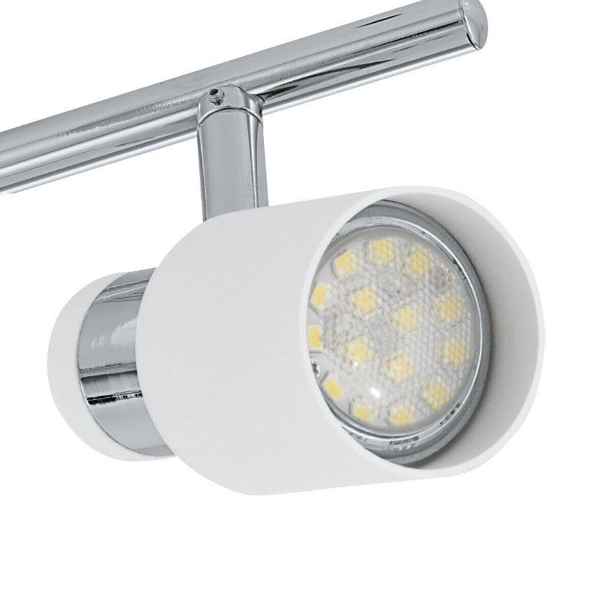 EGLO DAVIDA-SD LED Deckenstrahler chrom, weiss 3x GU10 78x7cm Stepdimmer