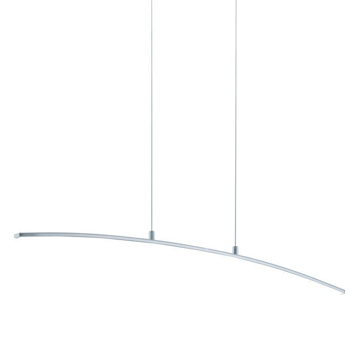 EGLO LED Pendel Hänge Leuchte Lampe LASANA Metall weiß chromfarben 90x100cm NEU