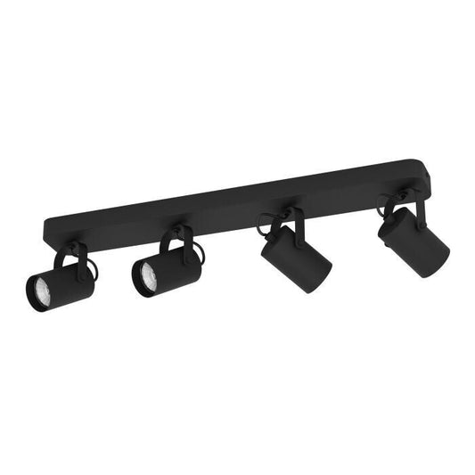 LED Deckenleuchte SOREGO, vier Leuchten, Sparsam, aus Metall, Modern Disign