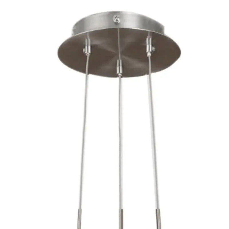 Hänge Lampe Optica E27 EGLO Decken Licht 230V Stahl Rund Lampe Modern Weiß, NEU