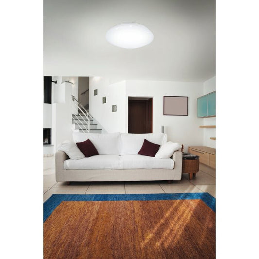 EGLO GIRON-S runde LED Deckenleuchte 40W ⌀57cm mit Fernbedienung EEK:F(Spek A-G)
