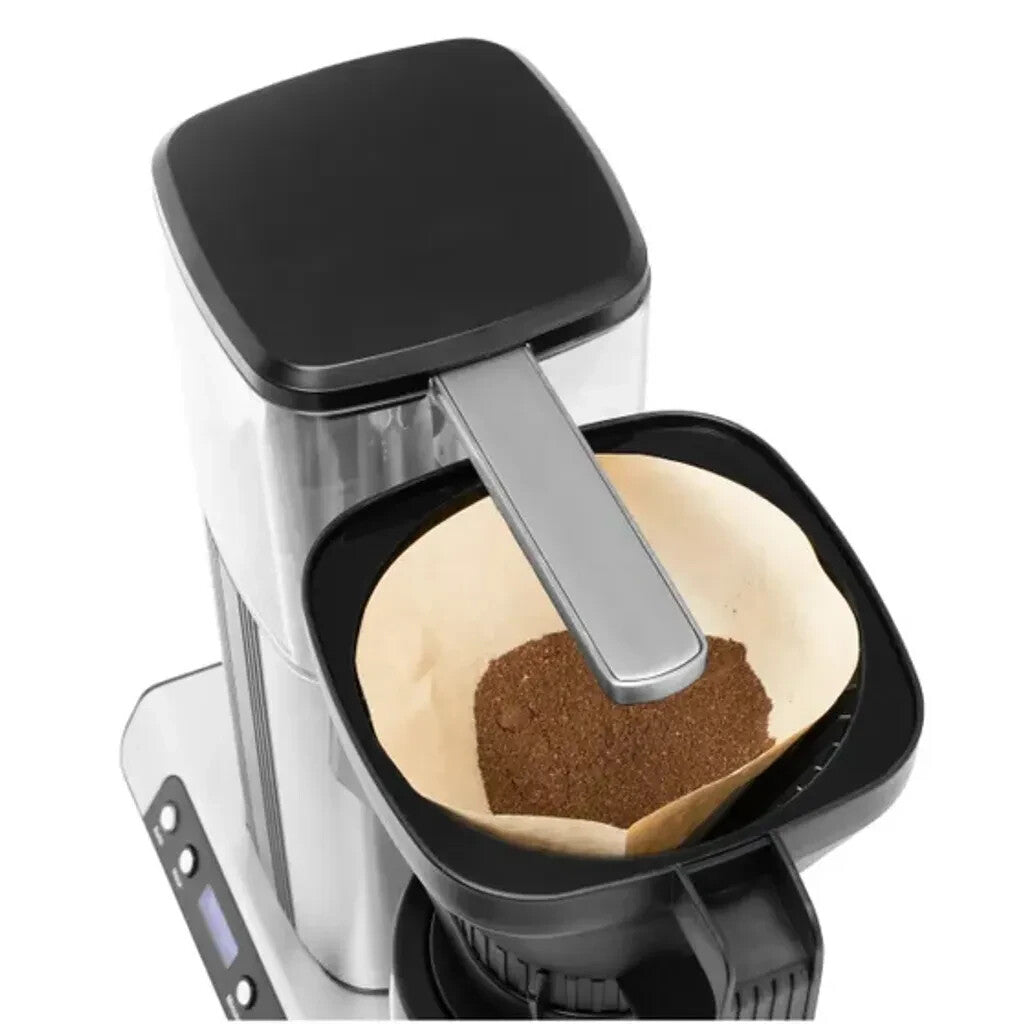 Inventum KZ813D - Kaffeemaschine bis zu 10 Tassen LCD Display Schwarz/Edelstahl