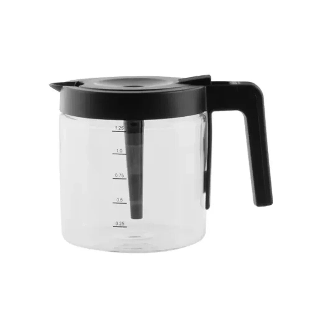 Inventum KZ813D - Kaffeemaschine bis zu 10 Tassen LCD Display Schwarz/Edelstahl