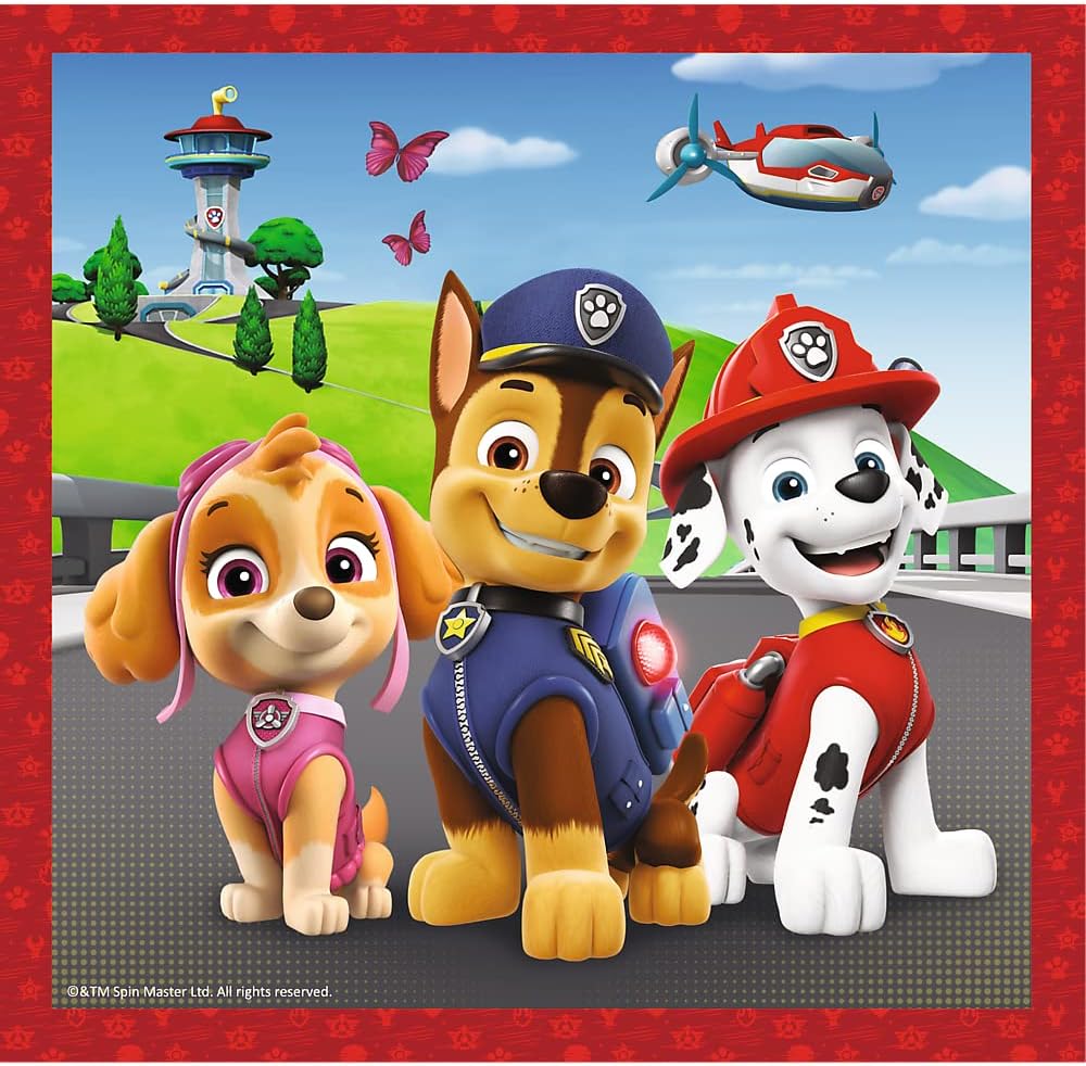 B2B-Angebot Trefl - PAW Patrol, Fröhliche Welpen - 3in1 Puzzle, im 10er-Set erhältlich – ideal für Wiederverkäufer und den Handel.
