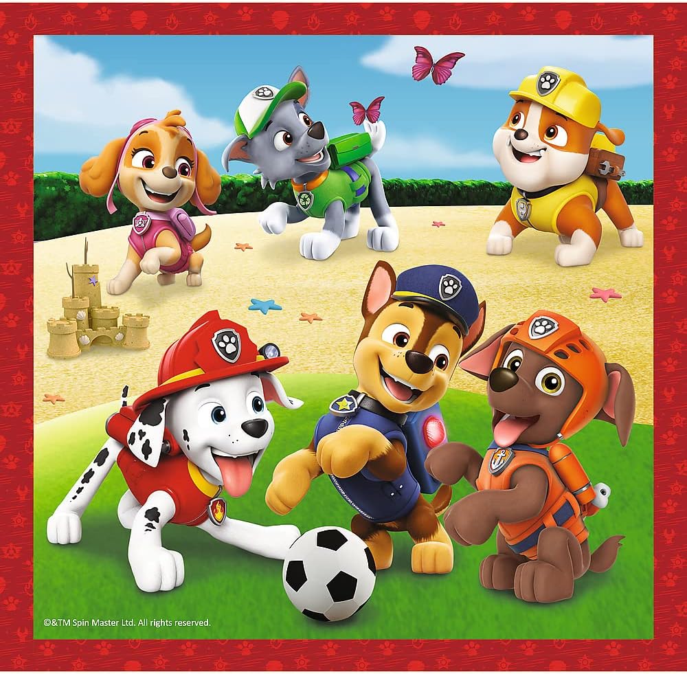B2B-Angebot Trefl - PAW Patrol, Fröhliche Welpen - 3in1 Puzzle, im 10er-Set erhältlich – ideal für Wiederverkäufer und den Handel.