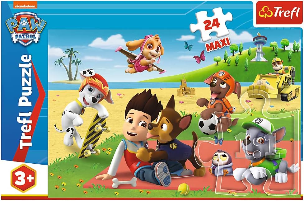 B2B-Angebot Trefl Puzzle - Paw Patrol 24 Maxi Spaß Auf Der Decke Für Kinder im 10er-Set erhältlich – ideal für Wiederverkäufer und den Handel.