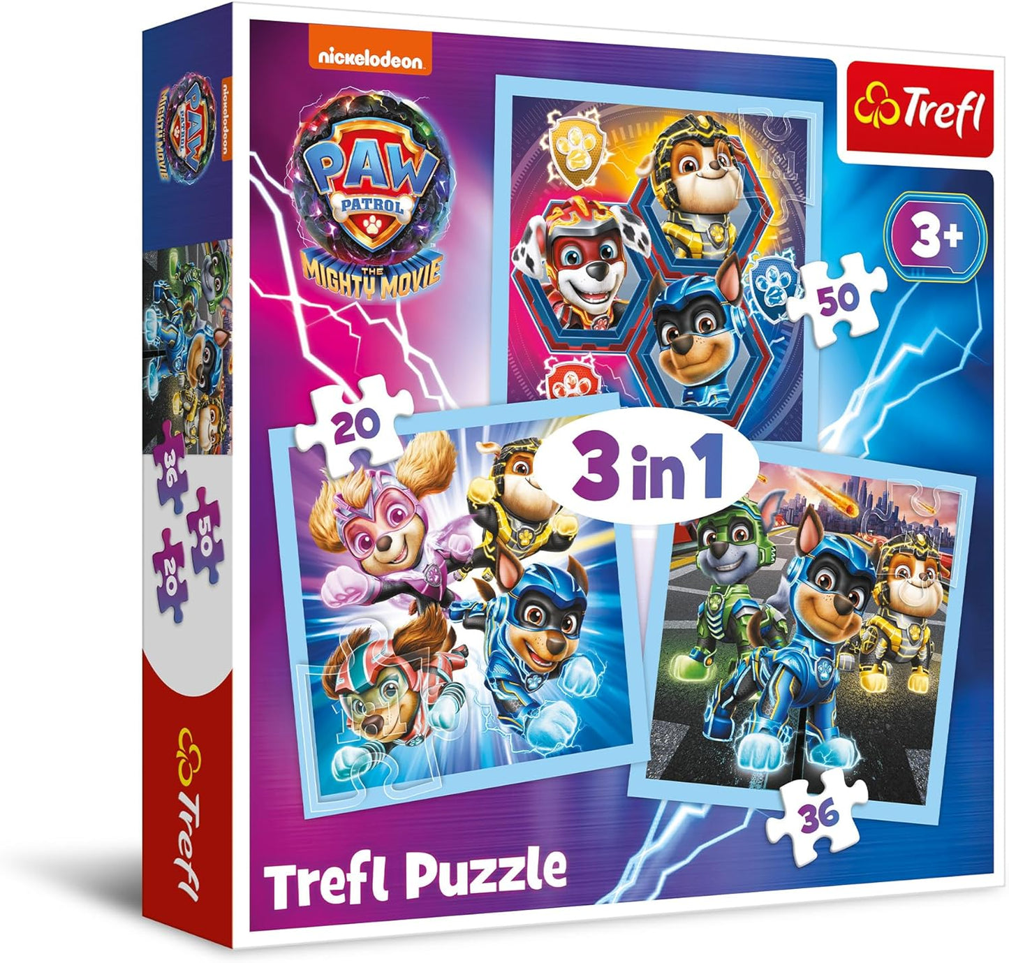 B2B-Angebot Trefl - PAW Patrol, Fröhliche Welpen - 3in1 Puzzle, im 10er-Set erhältlich – ideal für Wiederverkäufer und den Handel.
