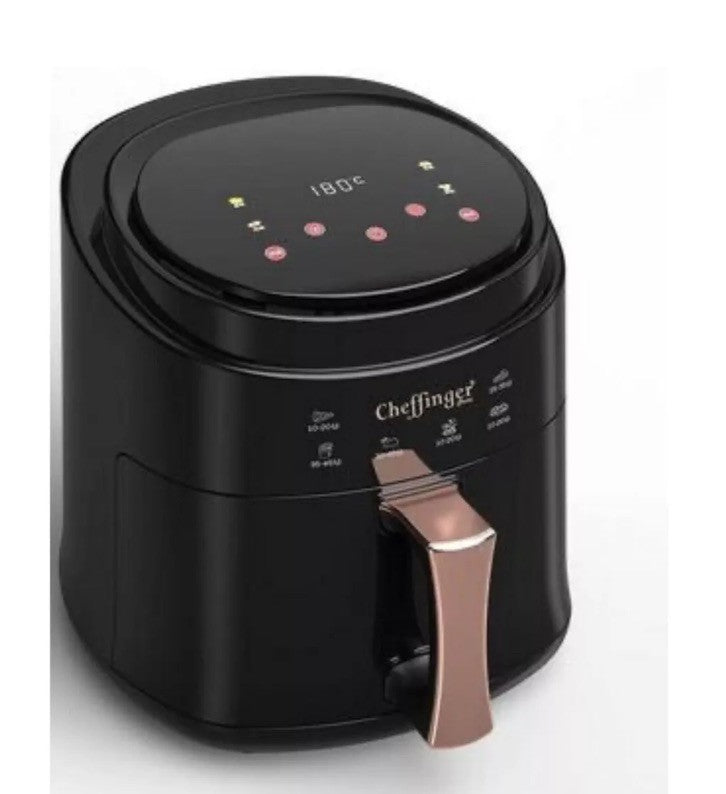 8L Heißluftfritteuse mit digitalem LED-Touchscreen Air Fryer  60-200℃ 1400W