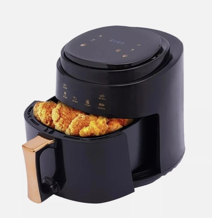 8L Heißluftfritteuse mit digitalem LED-Touchscreen Air Fryer  60-200℃ 1400W